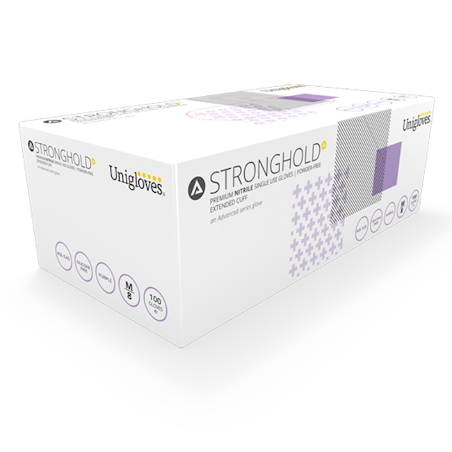 Nitril gloves STRONGHOLD PLUS, S